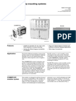 ABB 1mrk514001-Ben en Relay Mounting Systems Combiflex PDF