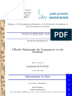 Cours Informatique S1 PDF