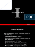 Overview of PL/SQL