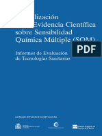 Actualización de La Evidencia Científica Sobre Sensibilidad Química Múltiple