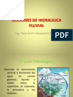 Nociones de Hidraulica Fluvial