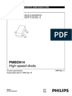 Data Sheet: PMBD914