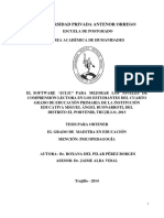 El Software "Jclic" para Mejorar Los Niveles de CL PDF