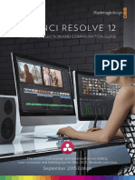 DaVinci Resolve 12 Configuration Guide