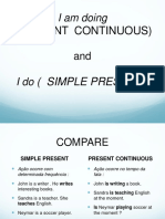 Simple Present Tense Versus Present Continuous