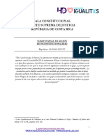 Demanda Matrimonio Civil Igualitario Costa Rica