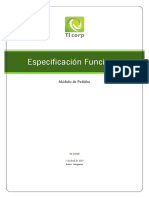 Especificación Funcional - Módulo de Pedidos v03