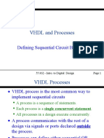 VHDL and Processes: Defining Sequential Circuit Behavior