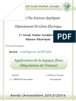 Application de La Logique Floue R Gulation de Vitesse