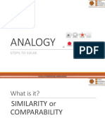 Analogy: Steps To Solve