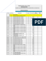 Presupuesto Referencial