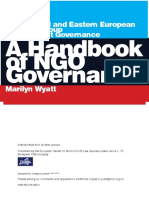 A Handbook of NGO Governance