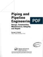 Piping and Pipeline Engineering: Design, Construction, Maintenance, Lntegrity, and Repair