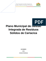 Plano Municipal de Gestão Integrada de RS