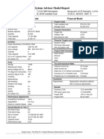 System Advisor Model Report: Financial Model Performance Model