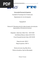 Topografia II. Informe 1 Ordenado 1