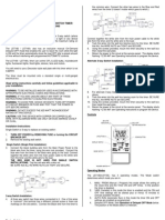 Swylite LST100 Instruction Sheet