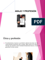 Etica Trabajo y Profesion