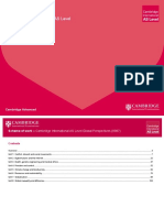 Scheme of Work: Cambridge International AS Level Global Perspectives 8987