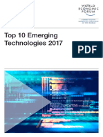 WEF Top 10 Emerging Technologies Report 2017