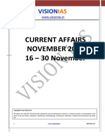 Current Affairs November 2015 16 - 30 November: Vision