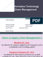 Role of Information Technology in Supply Chain Management