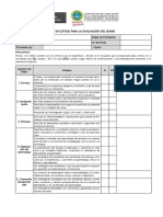 Lista de Cotejo para La Evaluación Del Sílabo