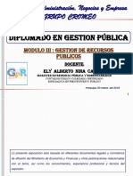 Diapósitivas Mod. Iii - 03.03.2018 - Gestion Rec. Publicos PDF