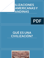 Civilizaciones Mesoamericanas y Andinas