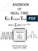 Handbook of Real Time Fast Fourier Transform