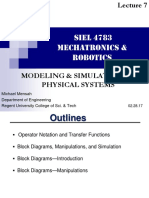 Lecture 7 - Simulation of Physical Systems