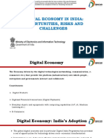 Digital Economy in India: Opportunities, Risks and Challenges