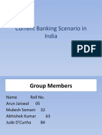 Current Banking Scenario in India