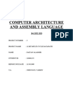 Computer Architecture - Project 03