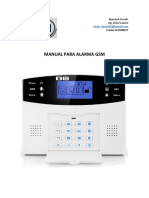 Manual de Alarma GSM