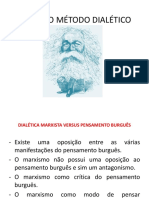 Marx e o Método Dialético