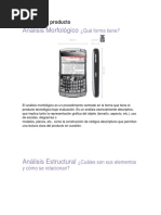 Análisis Del Producto Telefono Celular