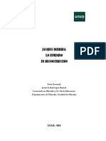 "JACQUES DERRIDA: Lo Femenino en Deconstruccion" LOPEZ BERNAL JuanaIsabel Tesis