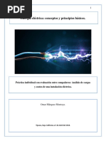 Práctica Individual Con Evaluación Entre Compañeros Análisis de Cargas y Costos de Una Instalación Eléctrica.