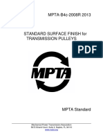 MPTA-B4c-2008R 2013: Mechanical Power Transmission Association 5672 Strand Court, Suite 2, Naples, FL 34110