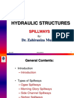 Hydraulic Structures Spillways