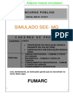 2º Simulado Preparatório Fumarc See-Mg