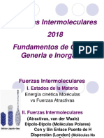 Fuerzas Intermoleculares