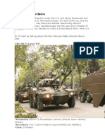 Mexican Armored Vehicles