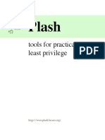 Plash: Tools For Practical Least Privilege