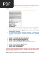 EJERCICIO 1 MODULO 4 Analisis Financiero