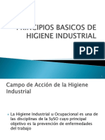 Principios Basicos de Higiene Industrial