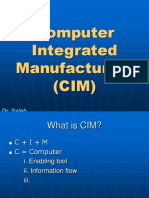 Computer Inegrated Manufacturing (Cim) (Handout)