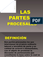 2 Las Partes Procesales