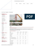 Bore Pile Boring Machines - Foundation Tools